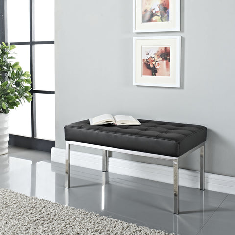 Modway Loft Two-Seater Bench
