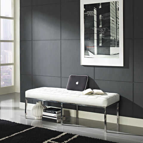 Modway Loft Three-Seater Bench