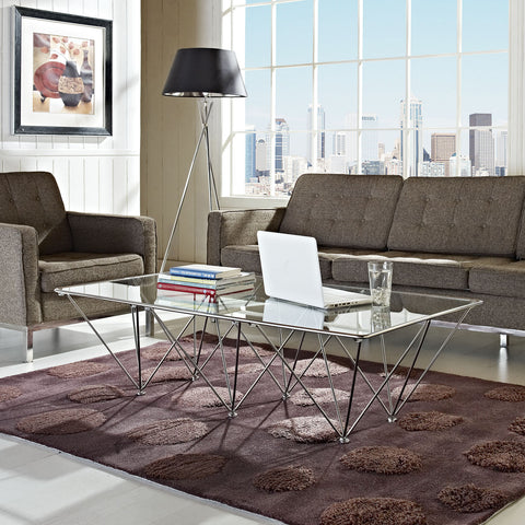 Modway Prism Rectangle Coffee Table