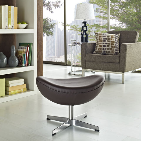 Modway Glove Leather Ottoman