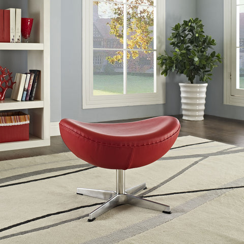 Modway Glove Leather Ottoman