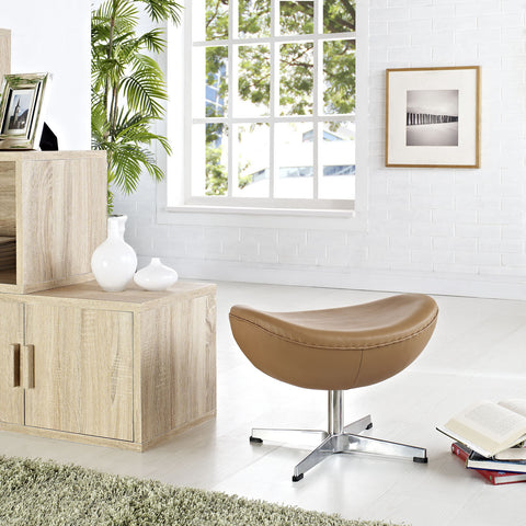 Modway Glove Leather Ottoman