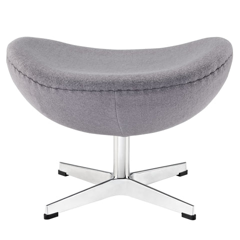 Modway Glove Wool Ottoman