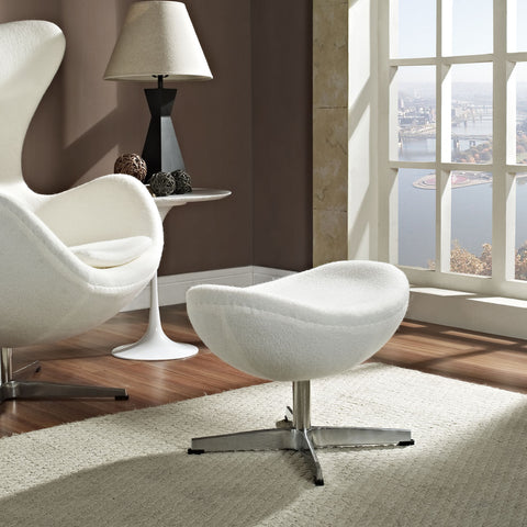 Modway Glove Wool Ottoman