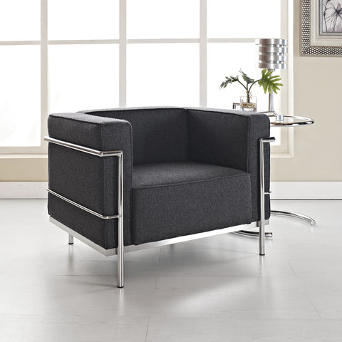Modway Charles Grande Wool Armchair
