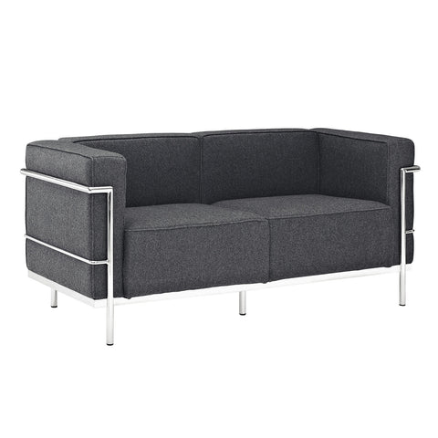 Modway Charles Grande Wool Loveseat