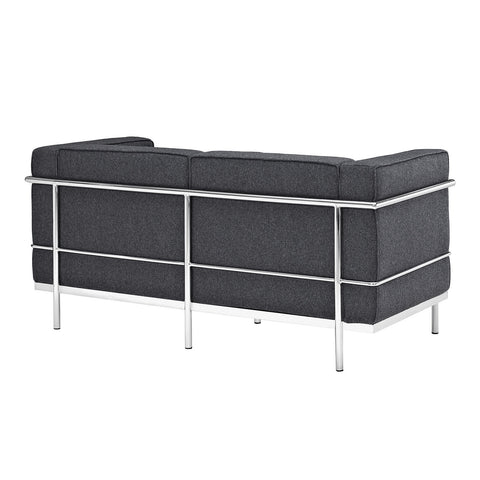 Modway Charles Grande Wool Loveseat