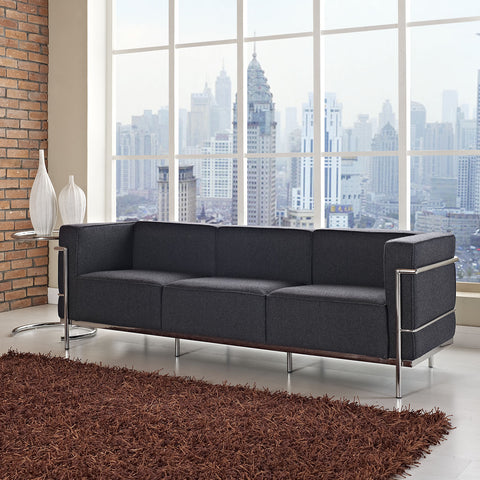 Modway Charles Grande Wool Sofa