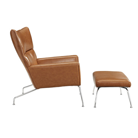Modway Class Leather Lounge Chair