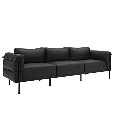 Modway Charles Grande Leather Sofa