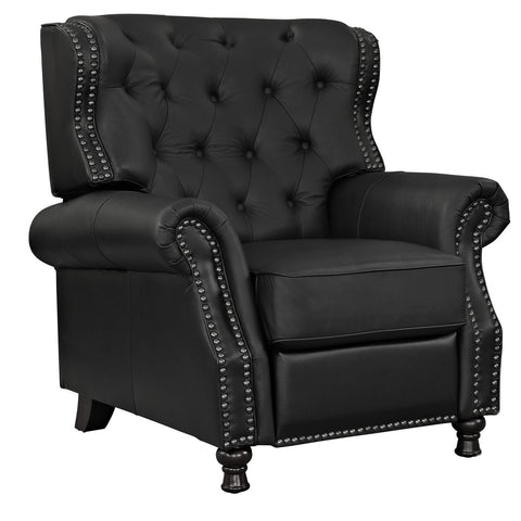 Modway Cognac Leather Recliner