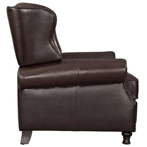 Modway Cognac Leather Recliner