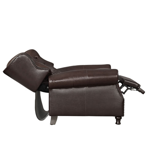 Modway Cognac Leather Recliner