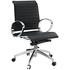 Modway Ribbed Mid Back Office Chair