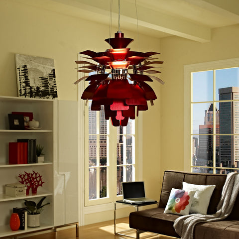 Modway Petal 19" Chandelier