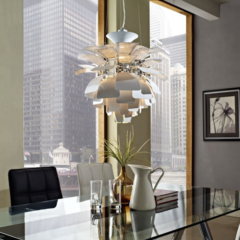 Modway Petal 19" Chandelier