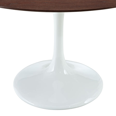 Modway Lippa 48" Walnut Dining Table