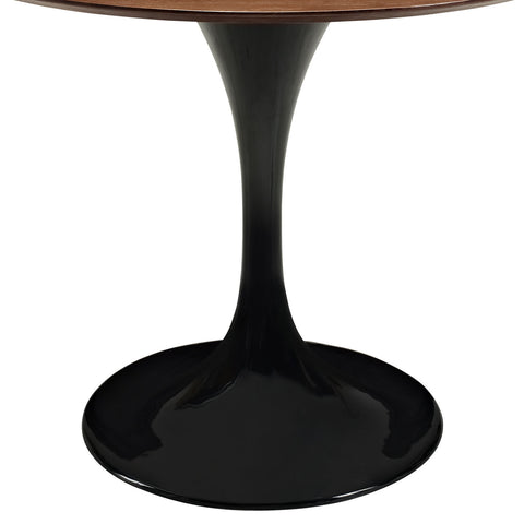 Modway Lippa 36" Walnut Dining Table