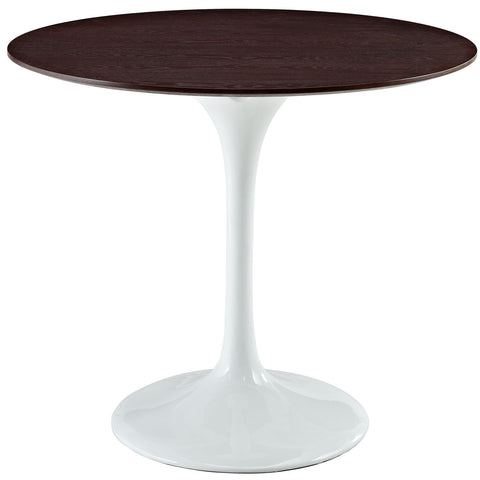 Modway Lippa 36" Walnut Dining Table