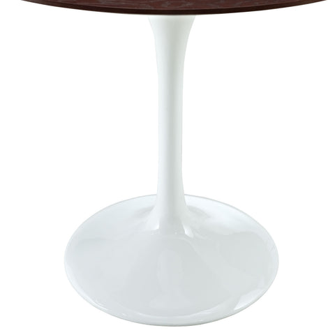 Modway Lippa 36" Walnut Dining Table