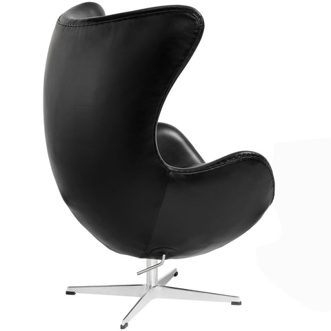 Modway Glove Leather Lounge Chair