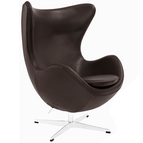 Modway Glove Leather Lounge Chair