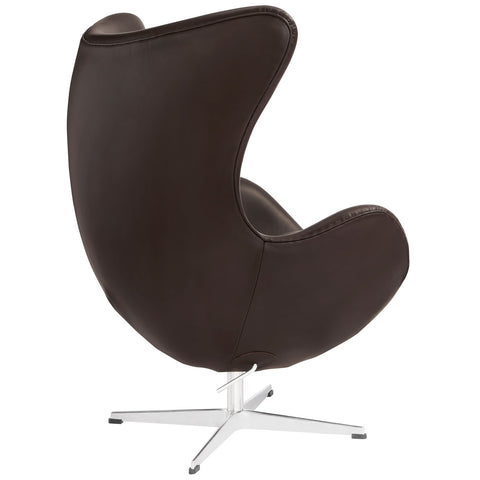 Modway Glove Leather Lounge Chair