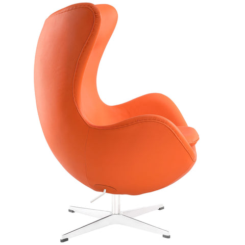 Modway Glove Leather Lounge Chair