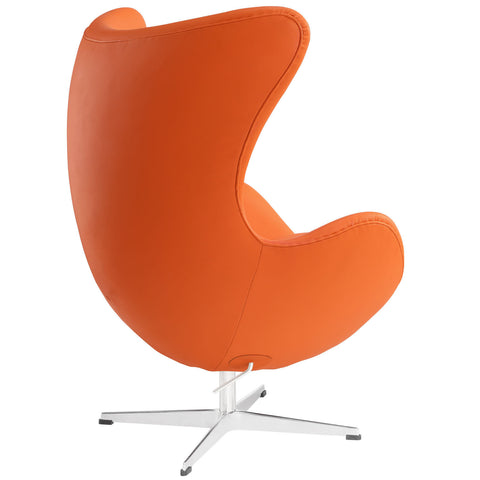 Modway Glove Leather Lounge Chair