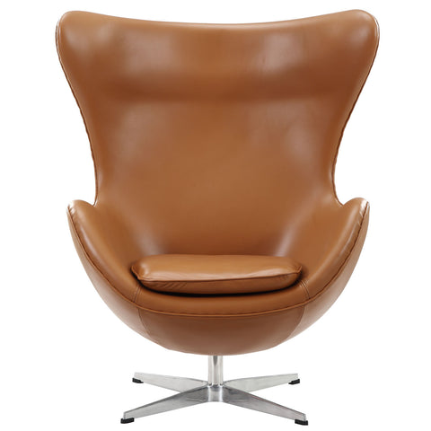 Modway Glove Leather Lounge Chair
