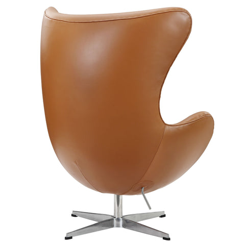 Modway Glove Leather Lounge Chair