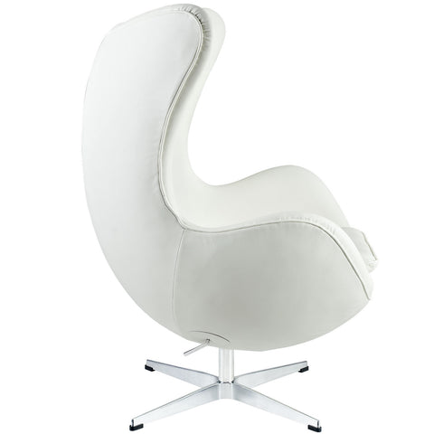 Modway Glove Leather Lounge Chair