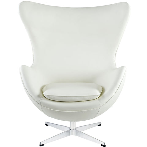 Modway Glove Leather Lounge Chair