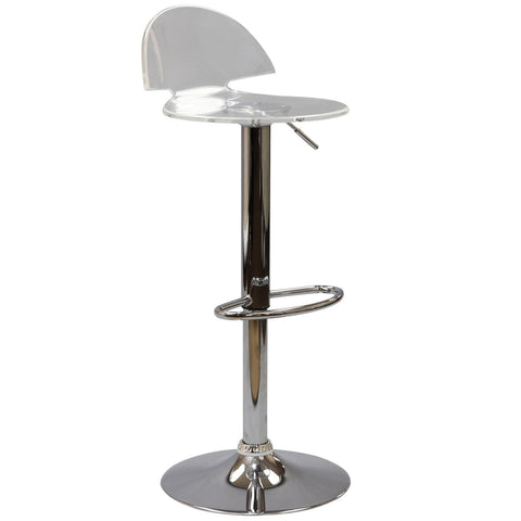 Modway Translucent Bar Stool