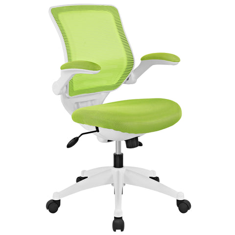 Modway Edge White Base Office Chair