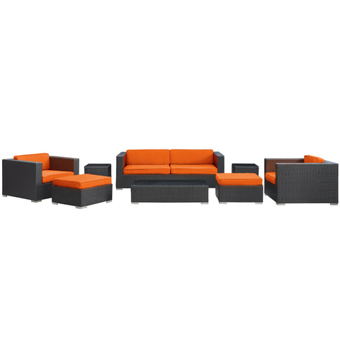 Modway Venice 8 Piece Outdoor Patio Sofa Set