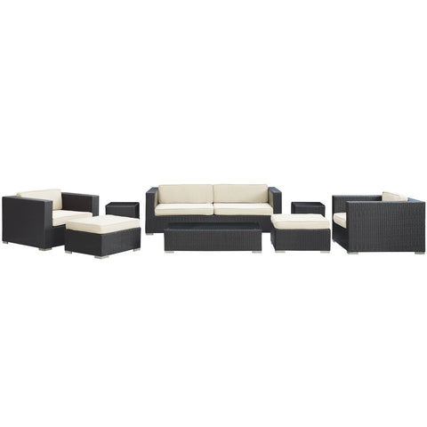 Modway Venice 8 Piece Outdoor Patio Sofa Set