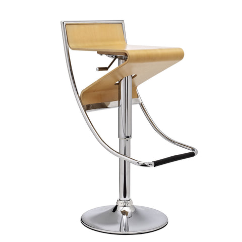 Modway Zig-Zag Bar Stool