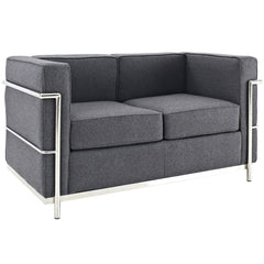 Modway Charles Petite Wool Loveseat