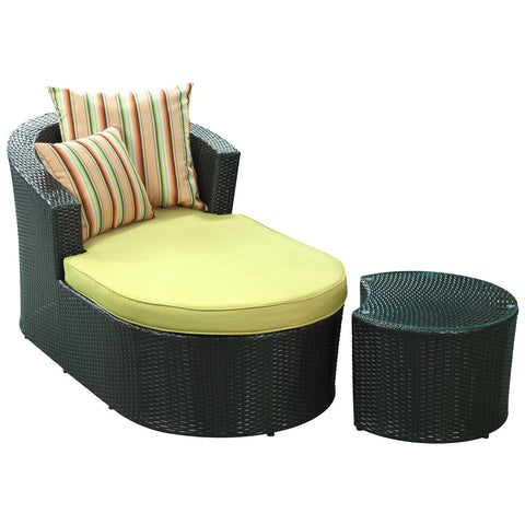 Modway Camouflage 2 Piece Outdoor Patio Chaise