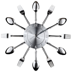 Modway Fork and Spoon Wall Clock
