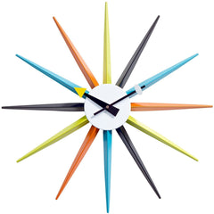 Modway Sunburst Wall Clock