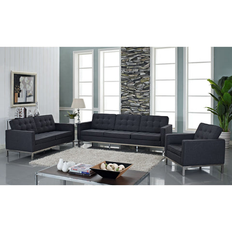 Modway Loft 4 Piece Sofa Set