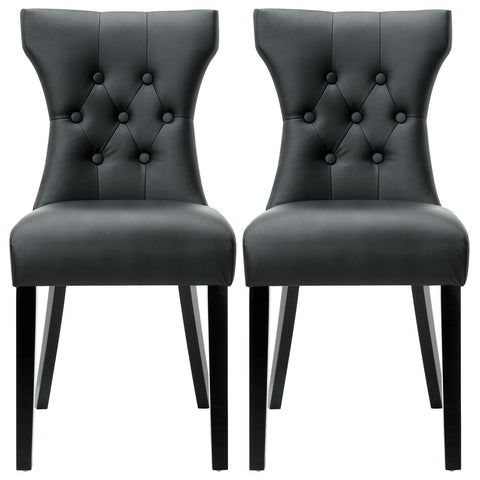 Modway Silhouette Dining Chairs Set of 2