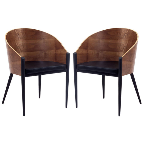 Modway Cooper Dining Chairs Set of 2