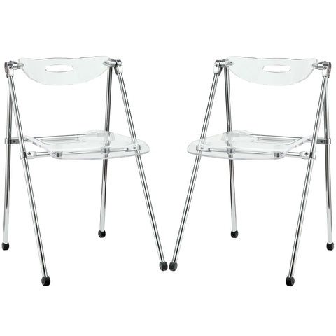 Modway Telescope Set of 2 Dining Chairs