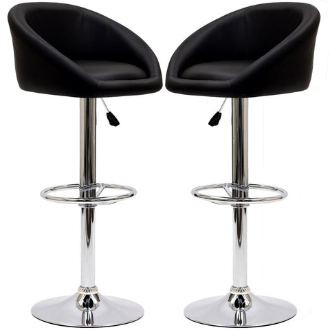 Modway Marshmallow Bar Stool Set of 2