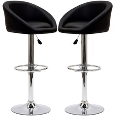Modway Marshmallow Bar Stool Set of 2