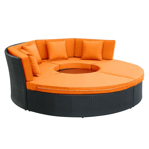 Modway Pursuit Circular Outdoor Patio Daybed Set
