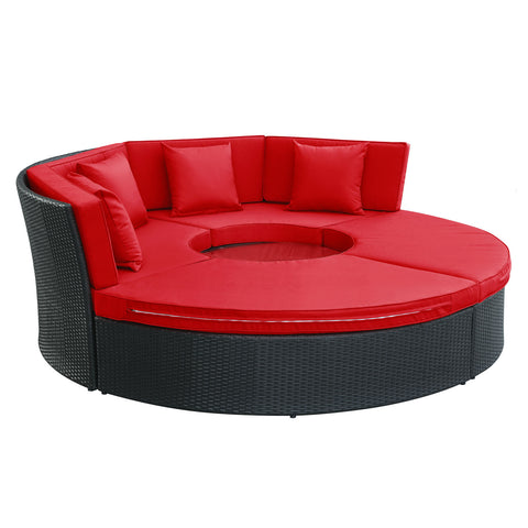 Modway Pursuit Circular Outdoor Patio Daybed Set